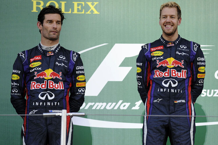 Sebastian Vettel und Mark Webber teilen gegenseitigen Respekt