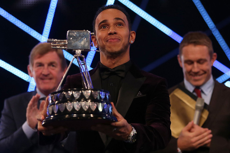 Lewis Hamilton gewann 2014 den Publikumspreis SPOTY