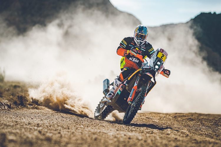 Matthias Walkner greift bei der Rallye Dakar erneut an 