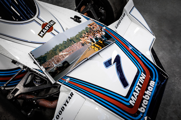 Der Martini-Brabham, eines der schönsten Formel-1-Autos