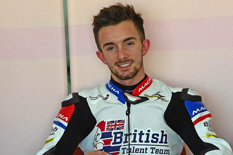 John McPhee tritt 2017 für das British Talent Team in der Moto3-Klasse an