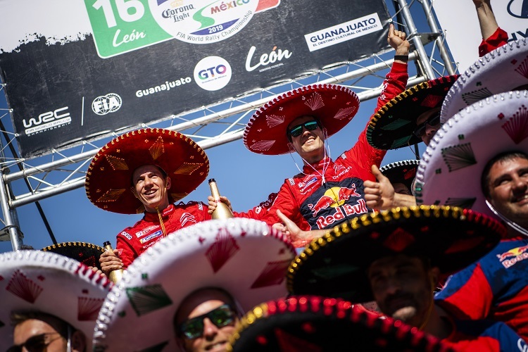 Mexiko-Sieger Julien Ingrassia und Sébastien Ogier 