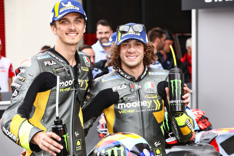 Luca Marini und Marco Bezzecchi wissen: Derzeit ist die Konkurrenz im MotoGP-Feld insgesamt grösser als zu Zeiten von Valentino Rossi und Jorge Lorenzo