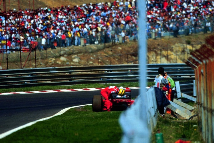 Ayrton Senna 1993 - Unterwegs für das Marlboro McLaren Team
