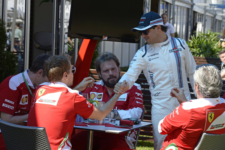Felipe Massa: «Ferrari hat ein Auto auf die Räder gestellt, das von Anfang an schnell war»