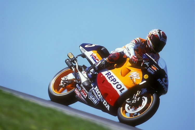 Alex Criville gewann 1999 den WM-Titel mit Repsol Honda