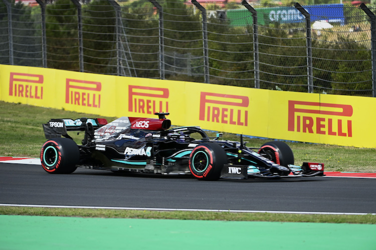Lewis Hamilton blieb auch im zweiten freien Training in Istanbul der Schnellste