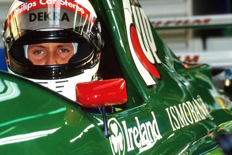 Michael Schumacher an seinem ersten GP-Wochenende 1991