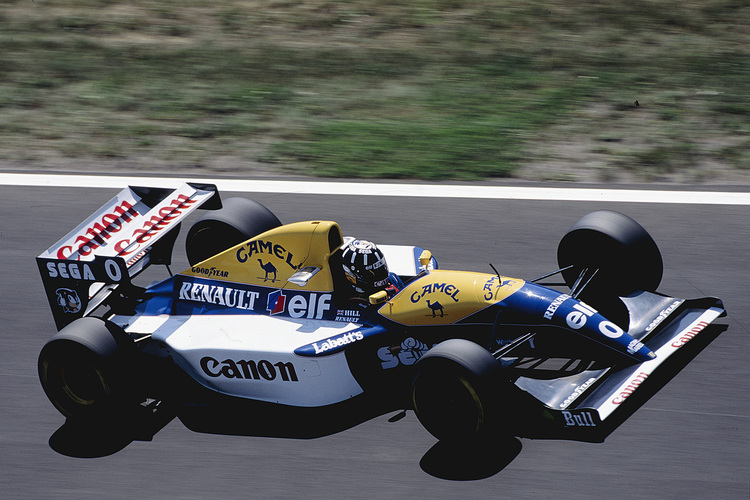 Damon Hill im Williams-Renault FW15C von 1993