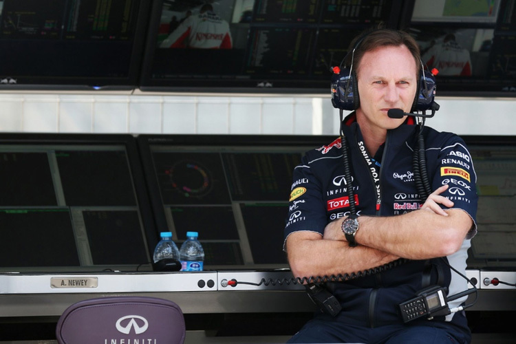 Red Bull Racing-Teamchef Christian Horner ist nicht zufrieden