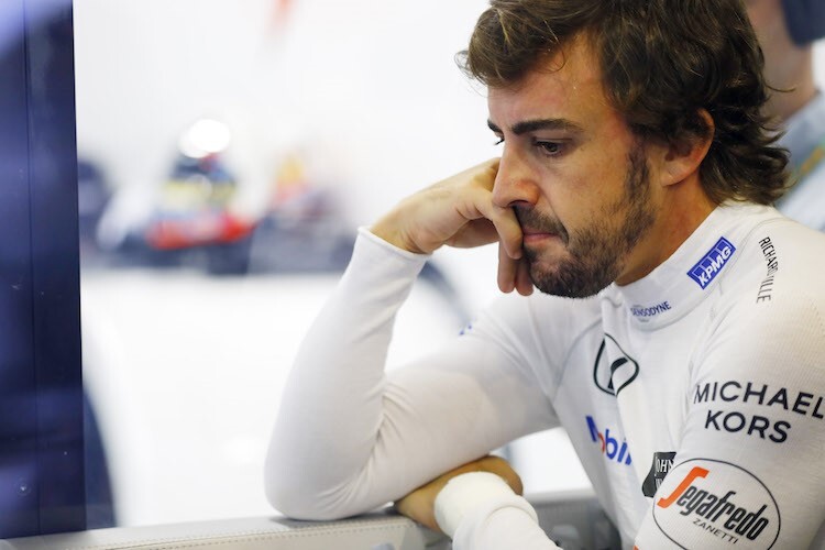 Fernando Alonso weiss noch nicht, ob der neue Motor kommt