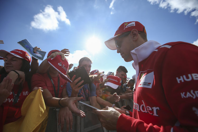 Sebastian Vettel wandte sich vor einem Jahr im Namen der GPDA an die FIA