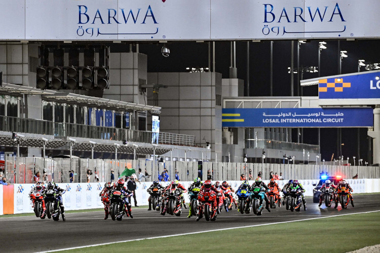 MotoGP-Start in Katar