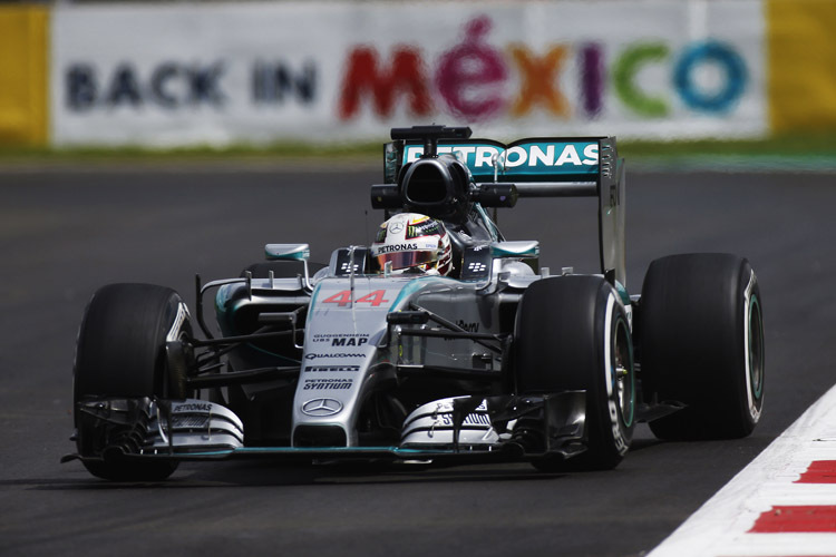 362,3 km/h führt Champion Lewis Hamilton die Topspeed-Klassierung vor seinem Mercedes-Teamkollegen Nico Rosberg (361,2 km/h) an