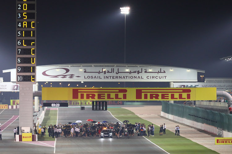 Willkommen zum ersten Lauf in Doha