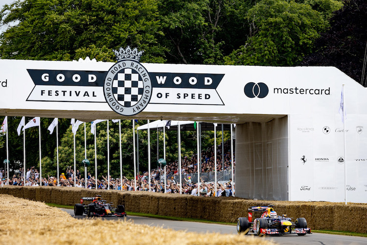 Red Bulll Racing beim Goodwood Festival of Speed 2024