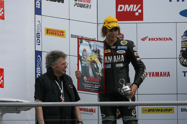 Yamaha-Cup: Thomas Kohler (links) und Dominik Vincon.