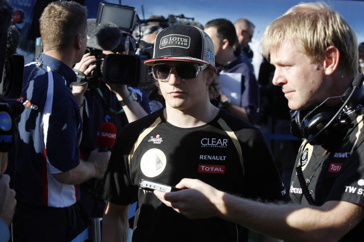 Enttäuschte Miene bei Kimi Räikkönen – nur Rang 18