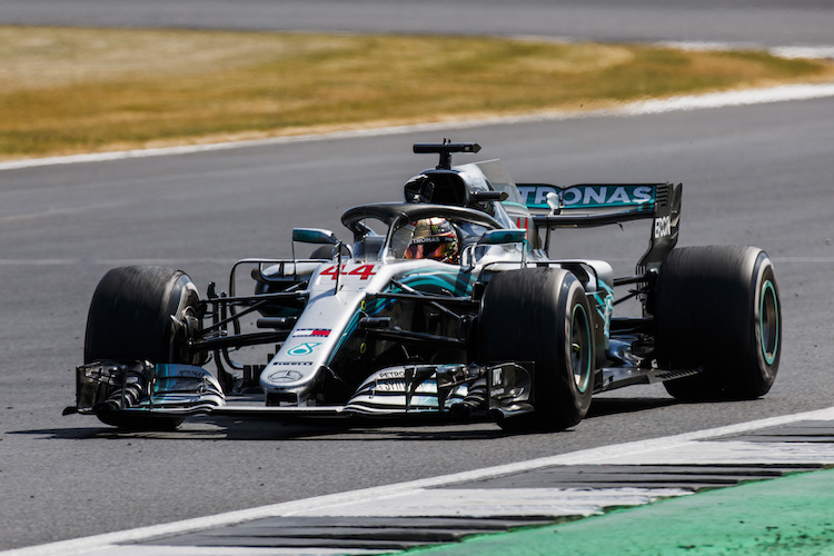 Lewis Hamilton 2018 in Silverstone