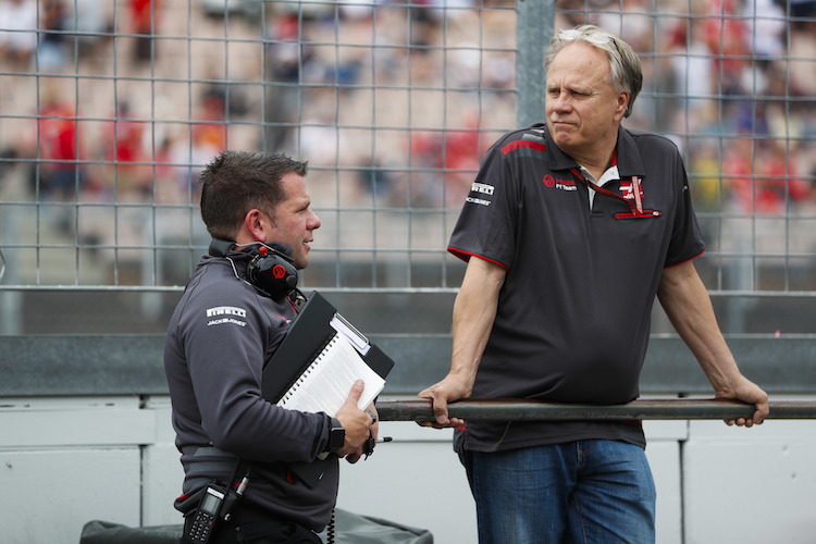 Gene Haas stellt seiner Formel-1-Mannschaft ein gutes Zeugnis aus