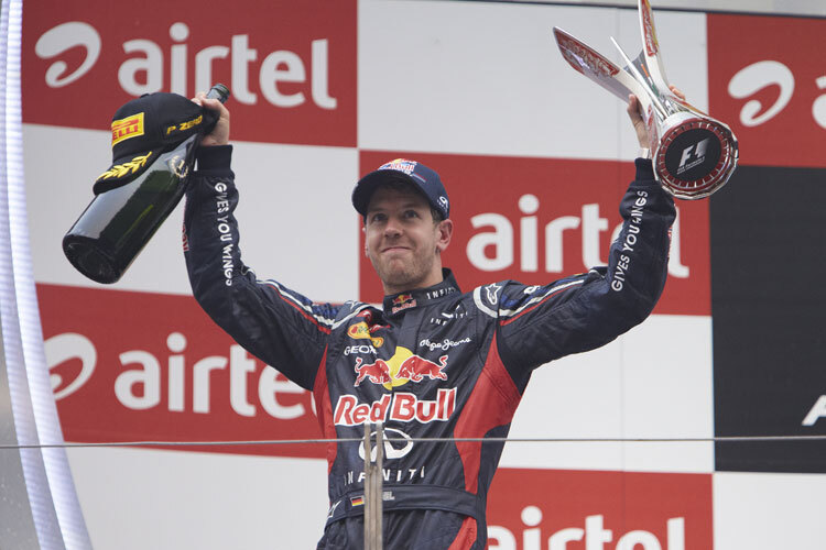 Sebastian Vettel will seinen dritten Sieg in Indien