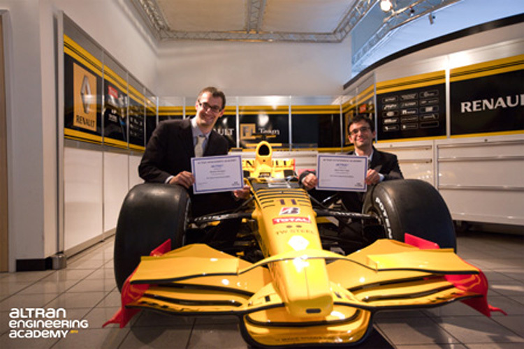 Die zwei neuen Renault-F1-Ingenieure