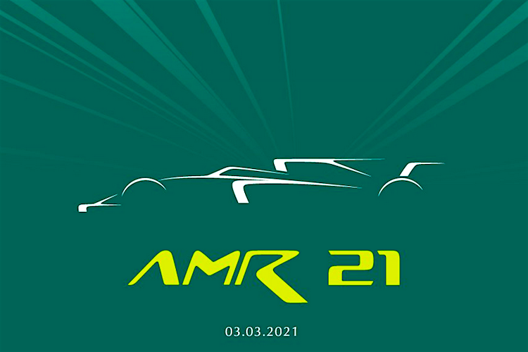 Aston Martin zeigt den AMR21 am 3. März