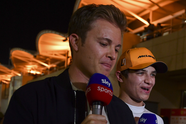 Nico Rosberg hält grosse Stücke auf Lando Norris