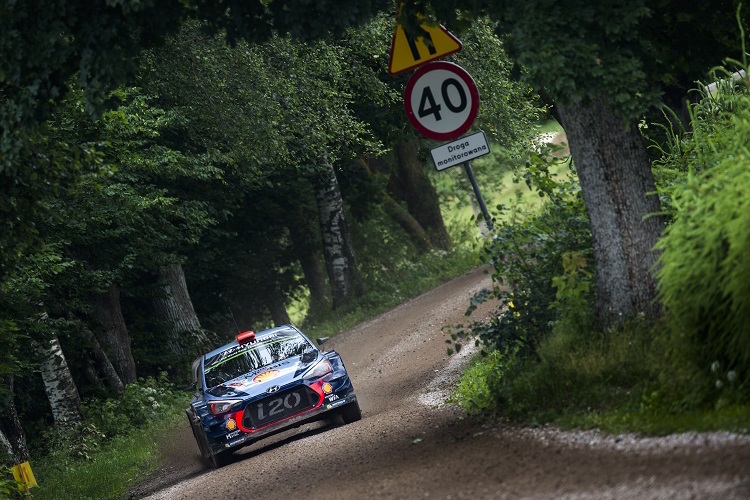 Die «40» galt nicht für Teemu Suninen bei seinem WRC-Debüt