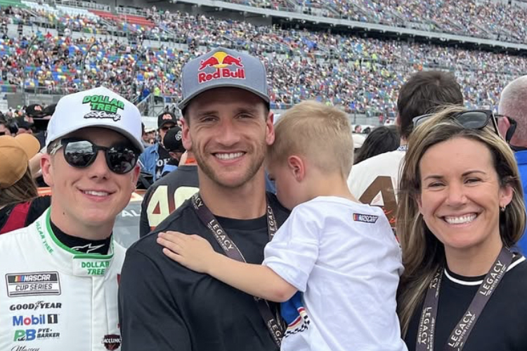 Ken Roczen besuchte mit seiner Familie das Daytona 500