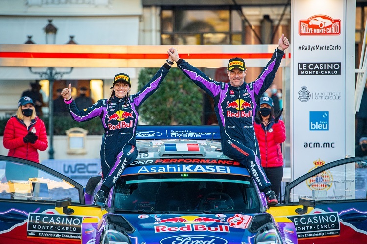 Isabelle Galmiche und Sébastien Loeb gewinnen Rallye Monte Carlo