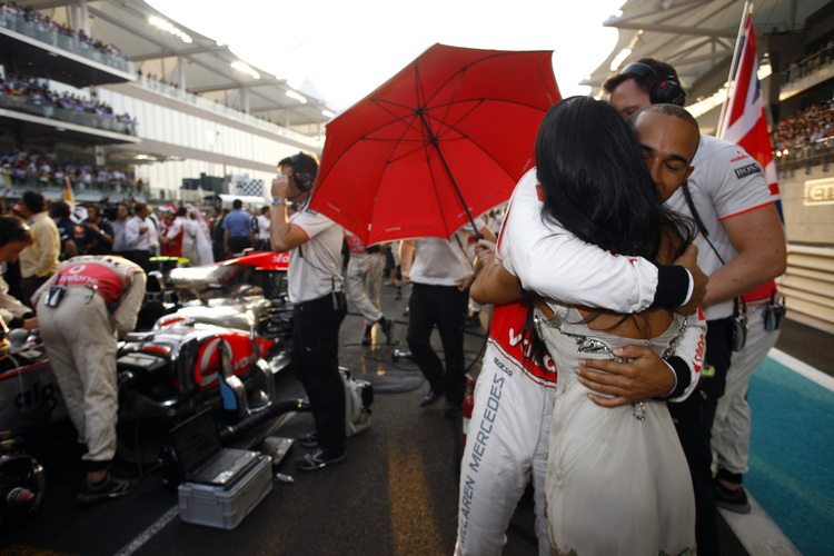 Lewis Hamilton mit Freundin Nicole Scherzinger