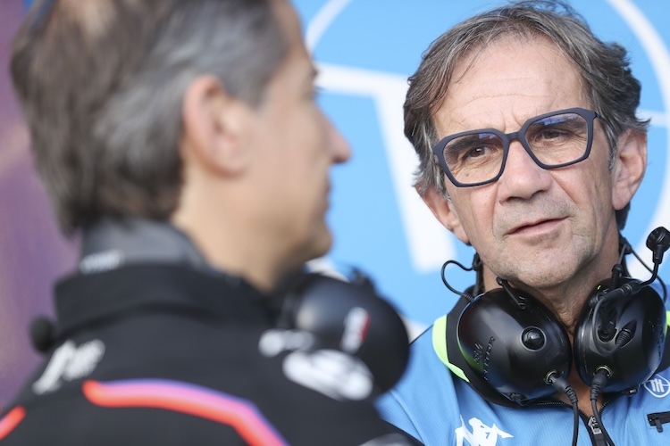 Davide Brivio mit Massimo Rivola