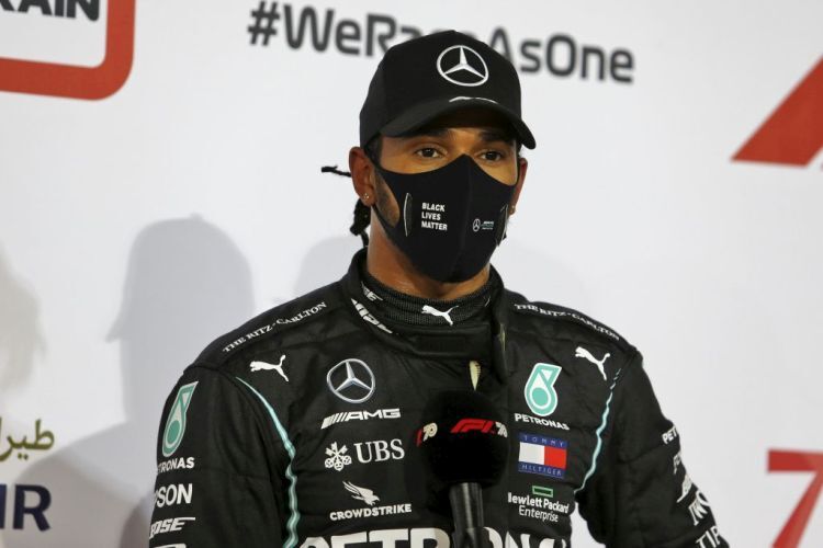 Polesetter Lewis Hamilton