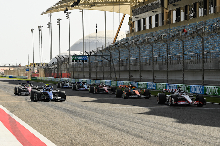 Die Formel 1 startet in Bahrain