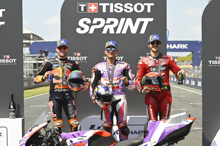 Sprint - Brad Binder, Jorge Martin & Francesco Bagnaia