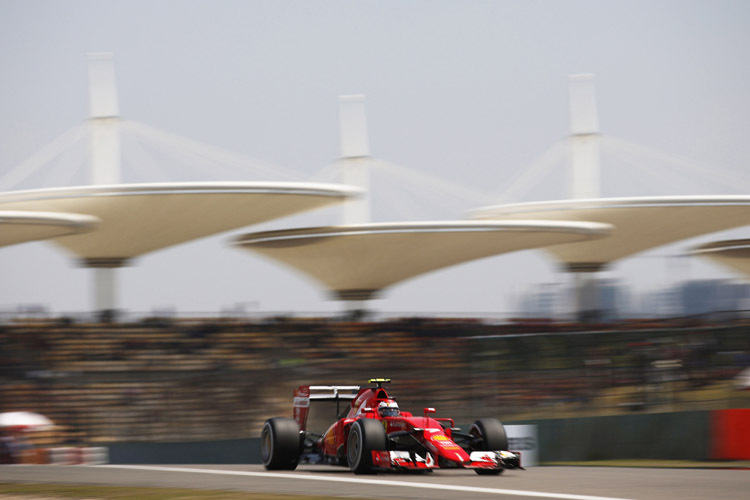 Bei Kimi Räikkönen überwog nach dem Qualifying zum China-GP die Enttäuschung