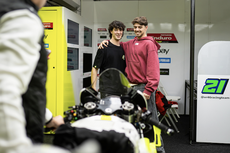 Celestino Vietti und Fabio Di Giannantonio