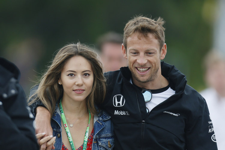 Raubopfer: Jessica und Jenson Button