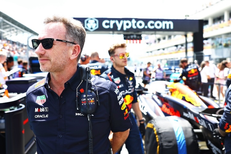 Red Bull Racing-Teamchef Christian Horner rechnet auf allen Strecken mit Gegenwind von McLaren