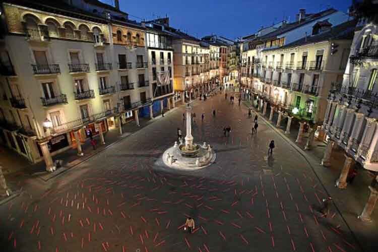 Sehenswert ist der «Plaza del Torico» in Teruel