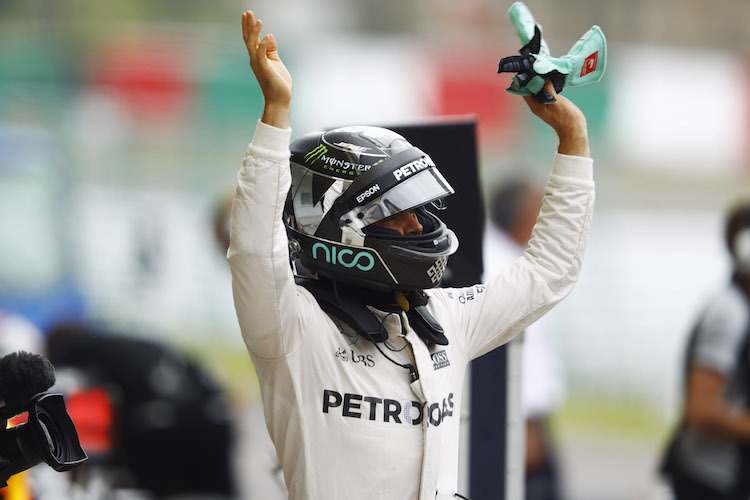 Pole-Position für Nico Rosberg