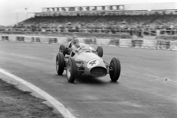 Roberto Mieres in Silverstone 1954