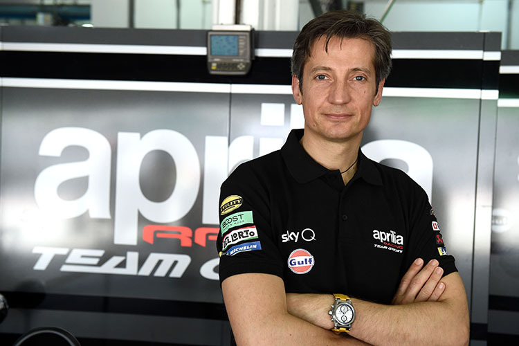 Massimo Rivola, der neue starke Mann bei Aprilia Racing