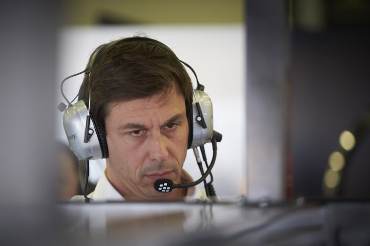 Mercedes-Motorsportdirektor Toto Wolff lobte sein Team