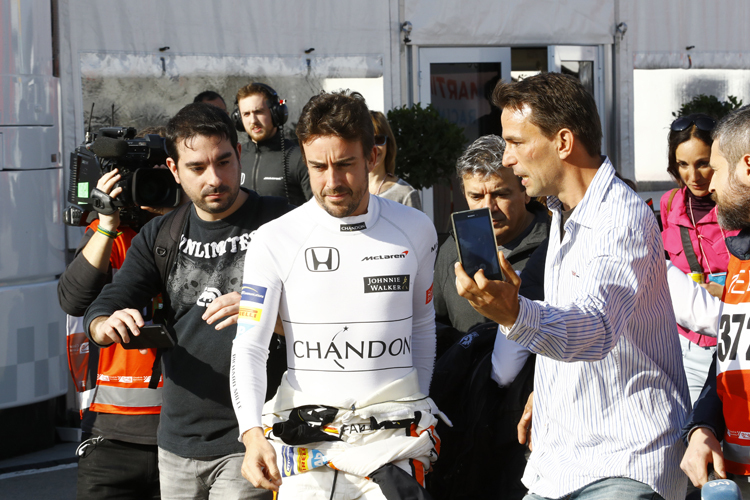 Barcelona-Test: Fernando Alonso mit neuem Motor