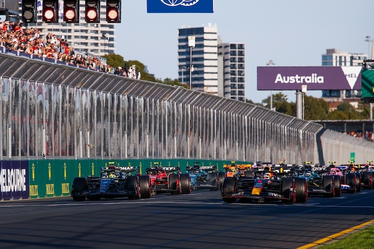 Die Formel 1 macht Station in Australien