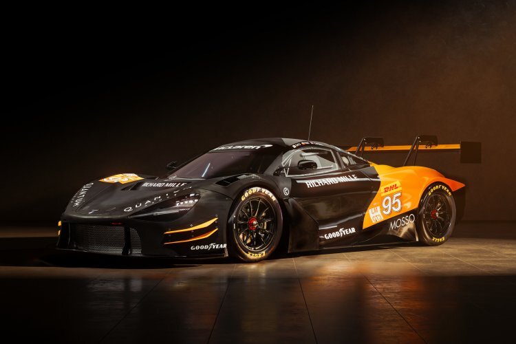 So sollen die McLaren 720S GT3 in der WEC 2024 aussehen