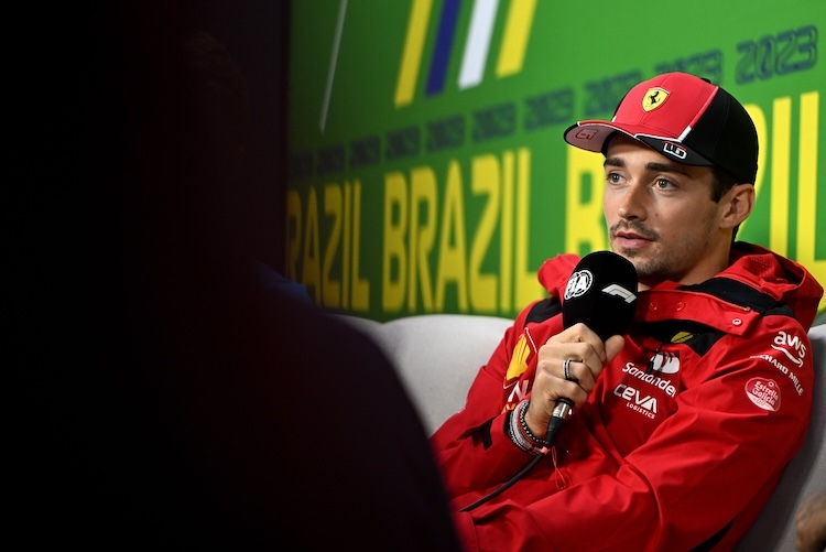 Charles Leclerc schwärmte in der FIA-Pressekonferenz von seinem Besuch bei der Senna-Stiftung 