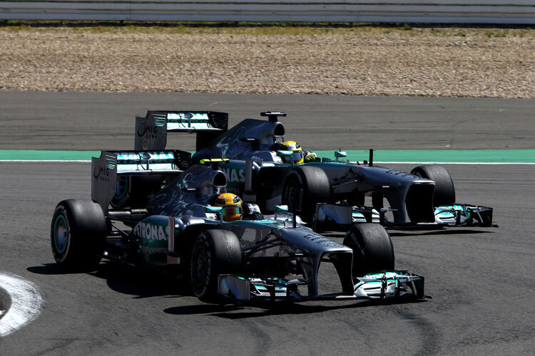 Nico Rosberg und Lewis Hamilton wollen in Monza aufs Podium